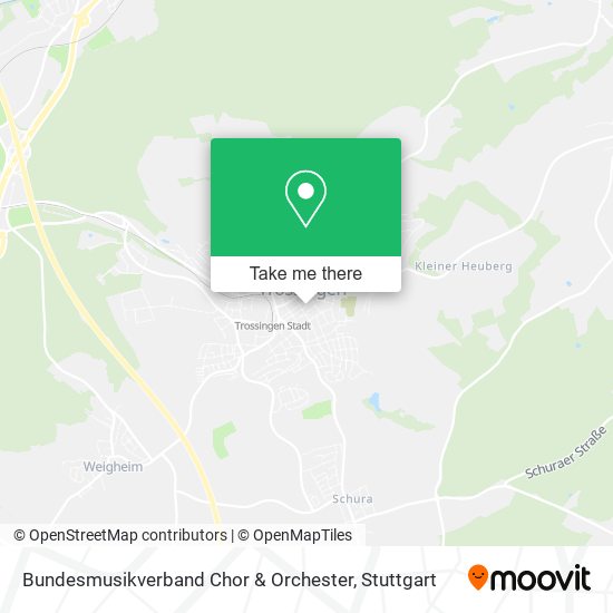 Bundesmusikverband Chor & Orchester map