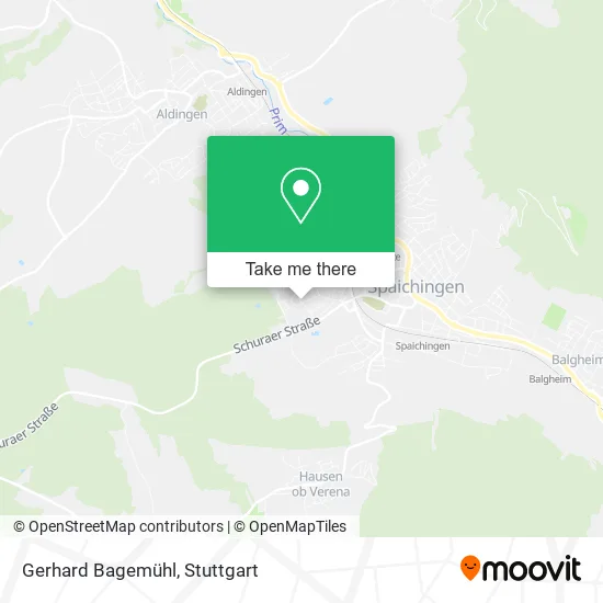 Карта Gerhard Bagemühl