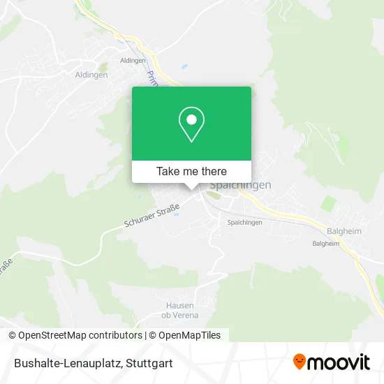 Карта Bushalte-Lenauplatz