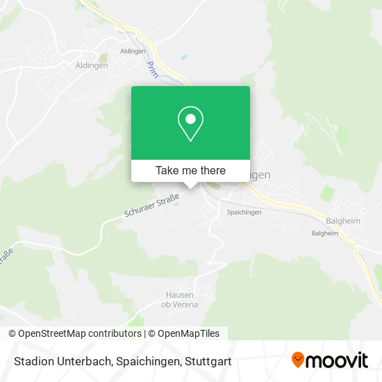 Карта Stadion Unterbach, Spaichingen
