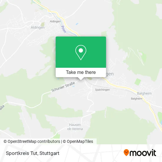 Карта Sportkreis Tut