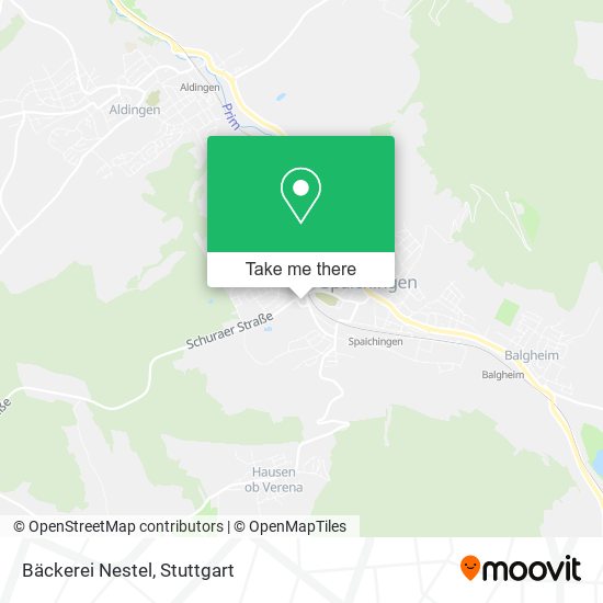 Карта Bäckerei Nestel