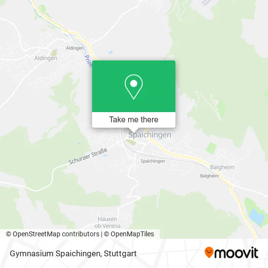 Карта Gymnasium Spaichingen