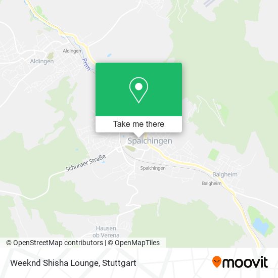 Weeknd Shisha Lounge map