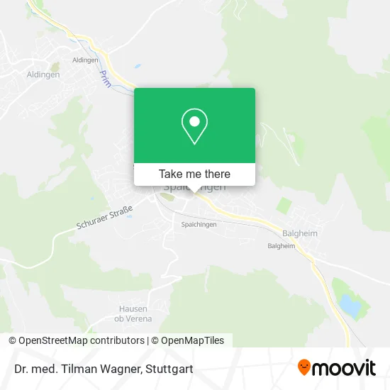 Карта Dr. med. Tilman Wagner