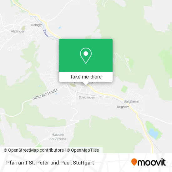 Карта Pfarramt St. Peter und Paul