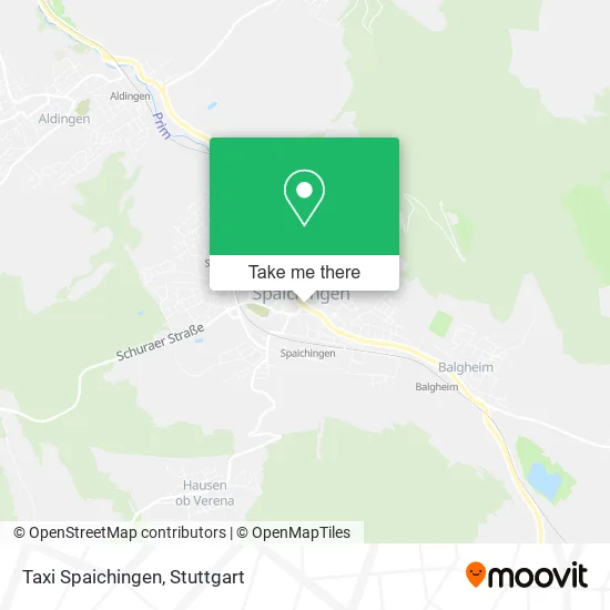 Карта Taxi Spaichingen