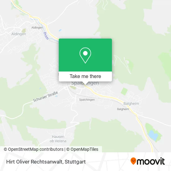 Карта Hirt Oliver Rechtsanwalt