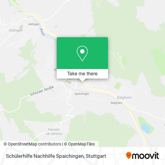 Schülerhilfe Nachhilfe Spaichingen map