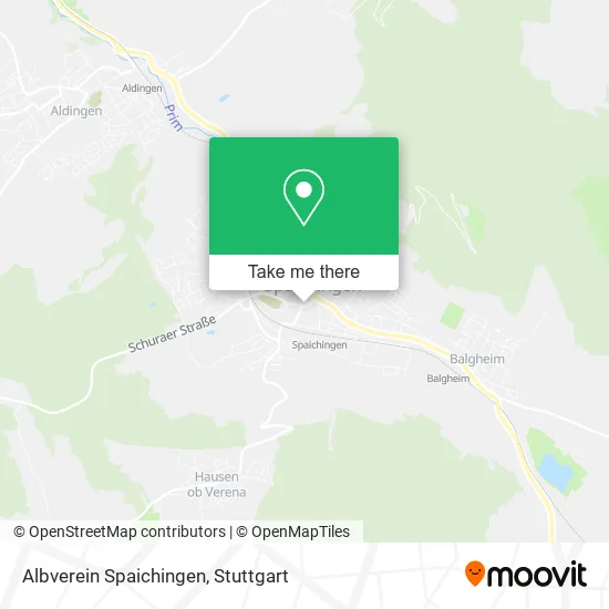 Карта Albverein Spaichingen