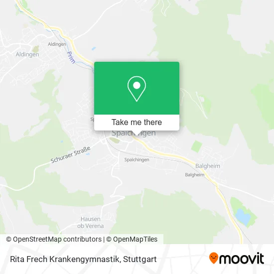 Карта Rita Frech Krankengymnastik