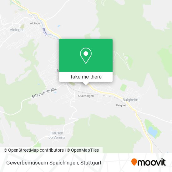 Gewerbemuseum Spaichingen map