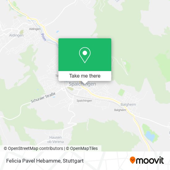 Felicia Pavel Hebamme map