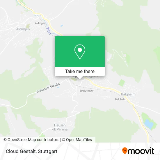 Карта Cloud Gestalt