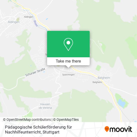 Pädagogische Schülerförderung für Nachhilfeunterricht map