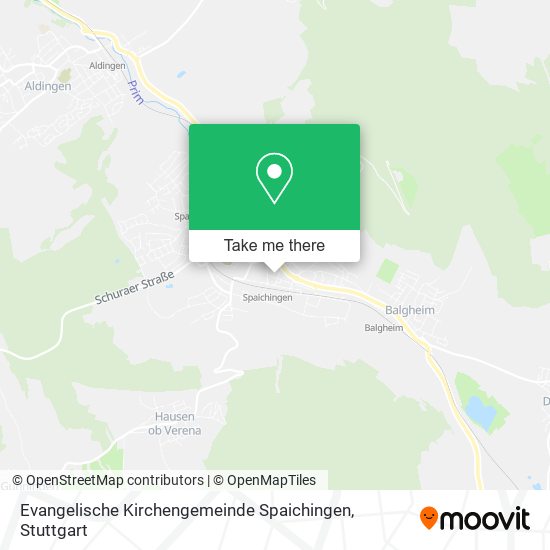 Evangelische Kirchengemeinde Spaichingen map