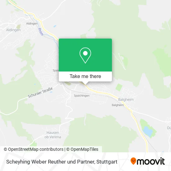 Карта Scheyhing Weber Reuther und Partner