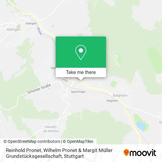 Карта Reinhold Pronet, Wilhelm Pronet & Margit Müller Grundstücksgesellschaft