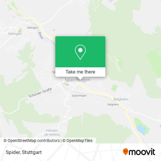 Карта Spider