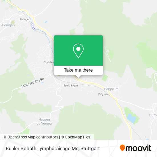Карта Bühler Bobath Lymphdrainage Mc