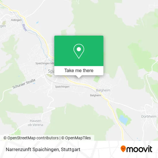 Карта Narrenzunft Spaichingen