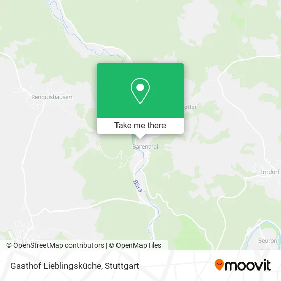 Карта Gasthof Lieblingsküche