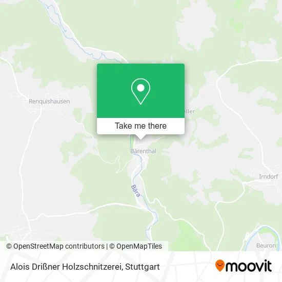 Карта Alois Drißner Holzschnitzerei
