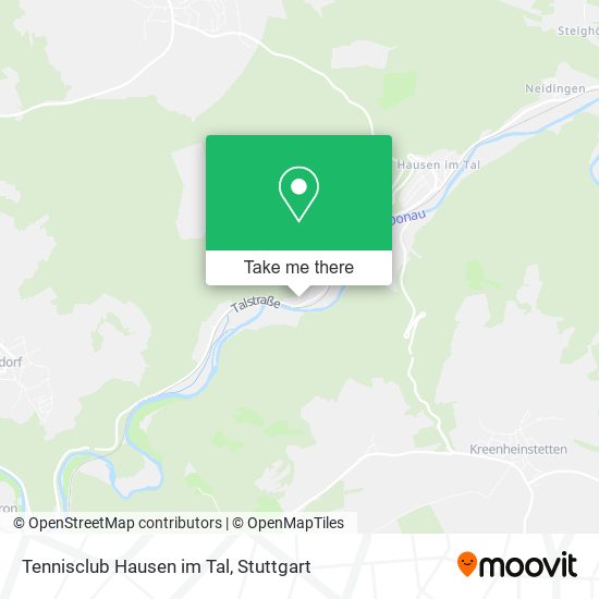 Tennisclub Hausen im Tal map