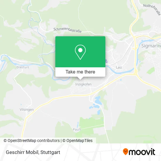 Карта Geschirr Mobil