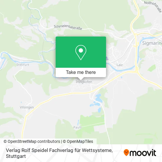 Карта Verlag Rolf Speidel Fachverlag für Wettsysteme