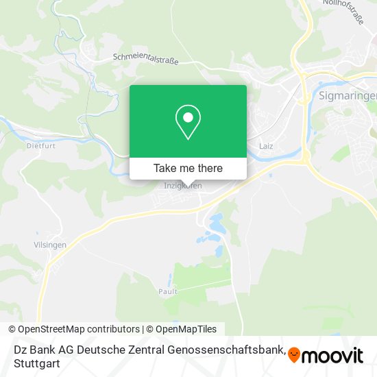 Dz Bank AG Deutsche Zentral Genossenschaftsbank map