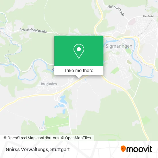 Карта Gnirss Verwaltungs