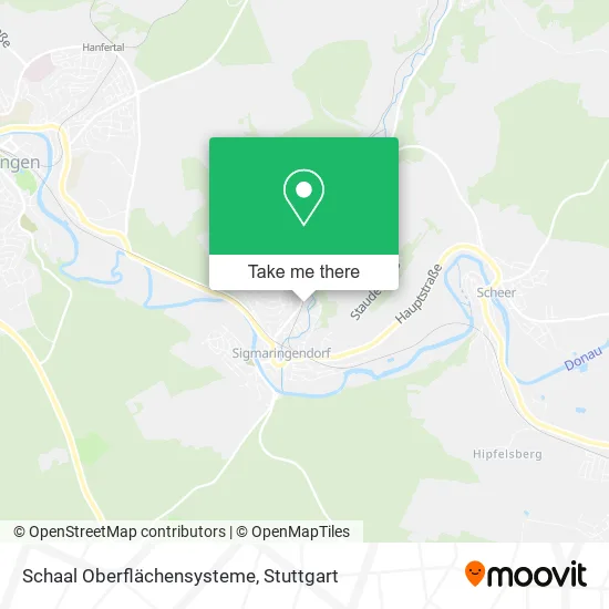 Карта Schaal Oberflächensysteme