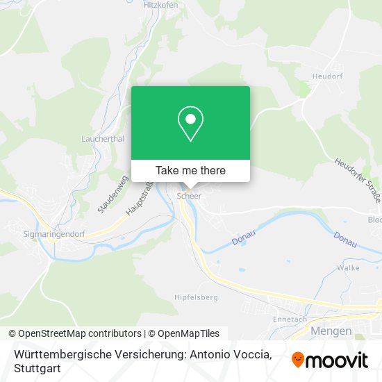 Карта Württembergische Versicherung: Antonio Voccia
