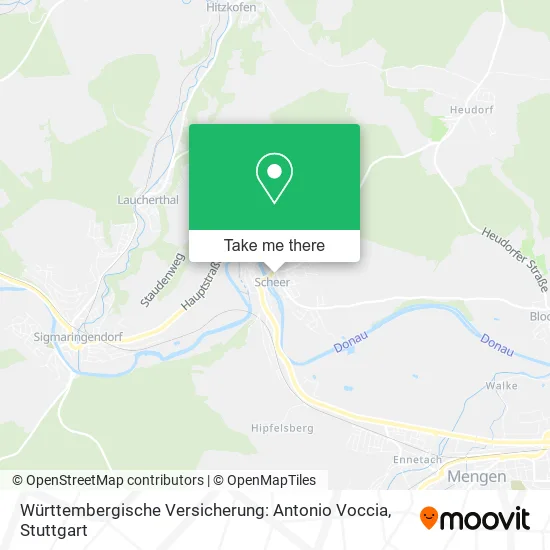 Карта Württembergische Versicherung: Antonio Voccia