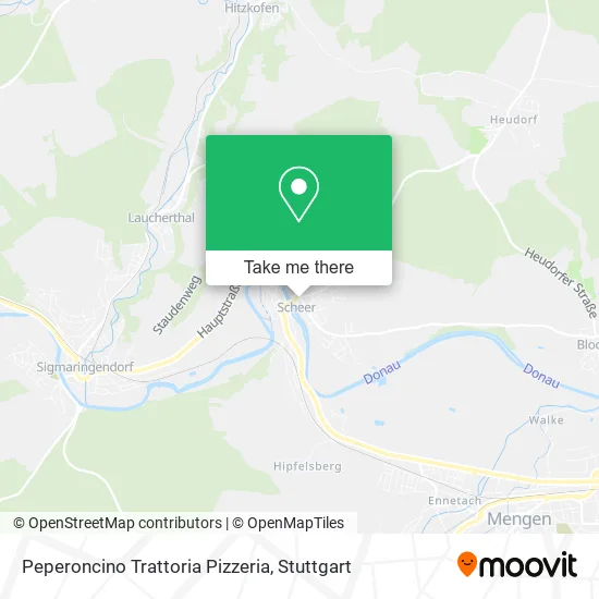 Карта Peperoncino Trattoria Pizzeria