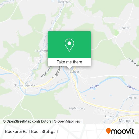 Bäckerei Ralf Baur map