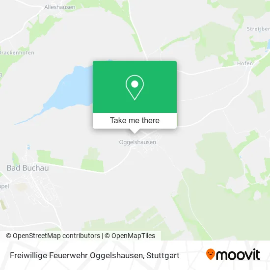 Карта Freiwillige Feuerwehr Oggelshausen
