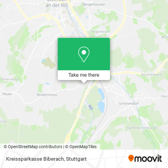 Карта Kreissparkasse Biberach