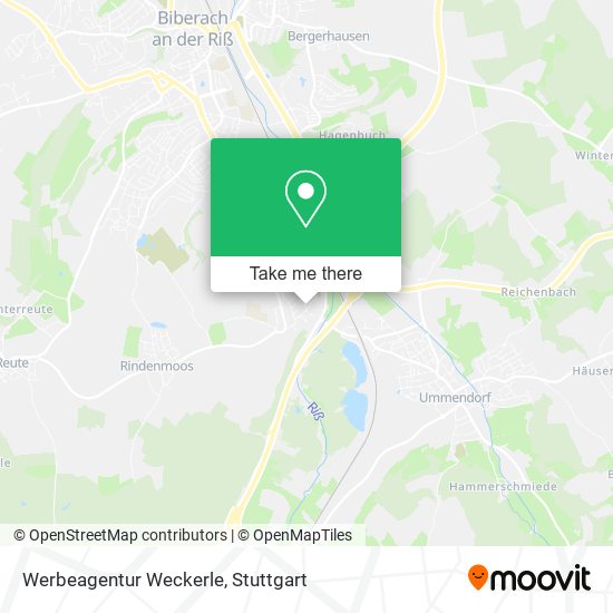 Карта Werbeagentur Weckerle