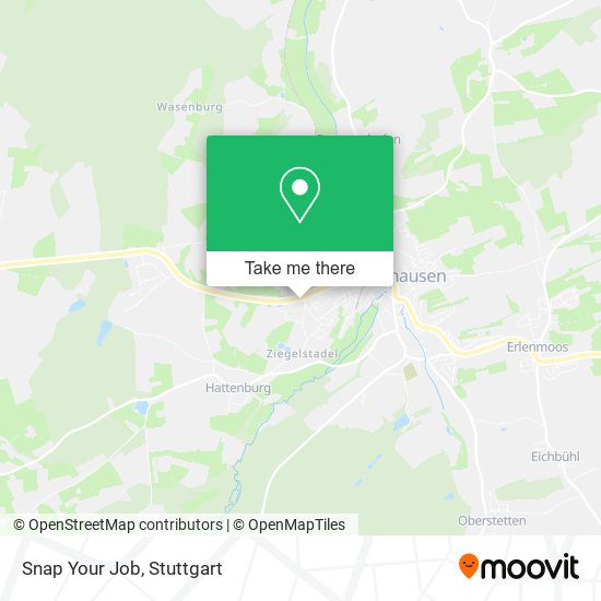 Snap Your Job map