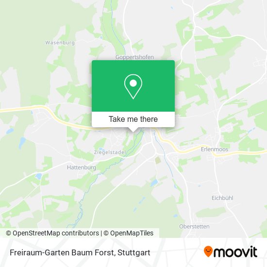 Freiraum-Garten Baum Forst map