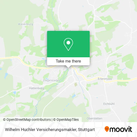 Wilhelm Huchler Versicherungsmakler map