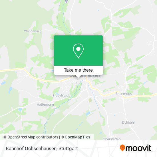 Bahnhof Ochsenhausen map