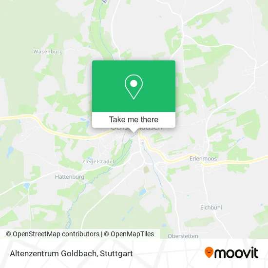 Карта Altenzentrum Goldbach