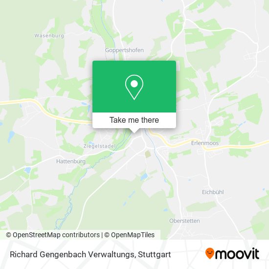 Richard Gengenbach Verwaltungs map