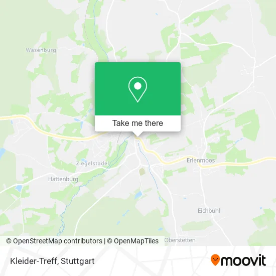 Карта Kleider-Treff