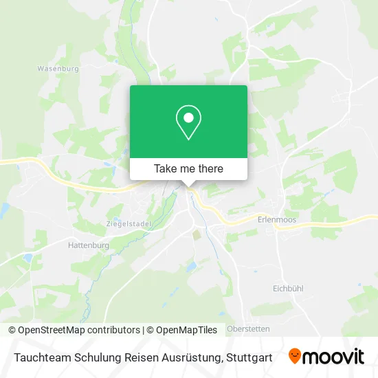 Карта Tauchteam Schulung Reisen Ausrüstung