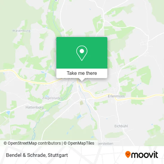 Карта Bendel & Schrade