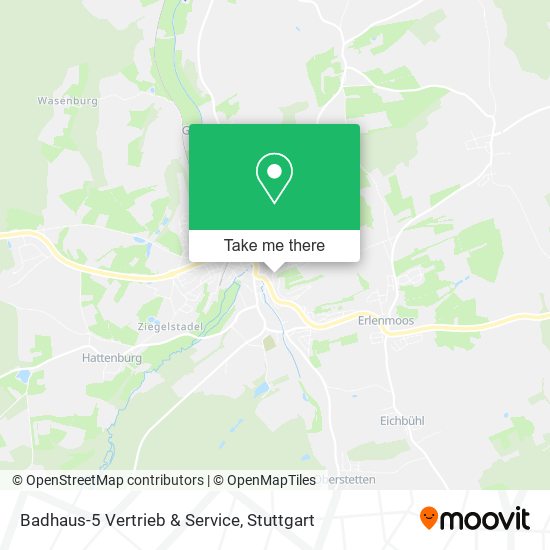 Badhaus-5 Vertrieb & Service map
